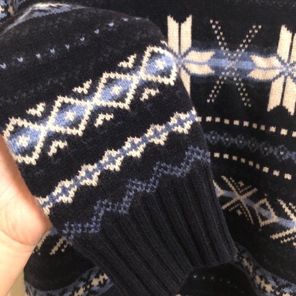 Polo Ralph Lauren 100% wool sweater Holiday Christmas Snow Warm - Picture 7 of 12